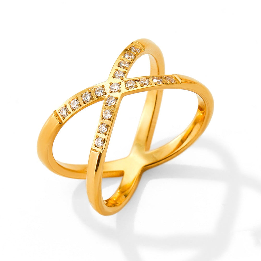 Criss-cross Ring