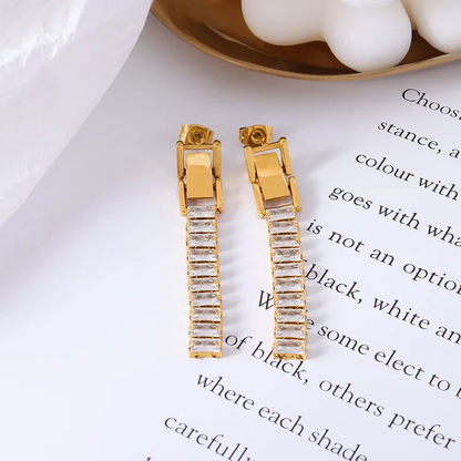 Baguette Earrings