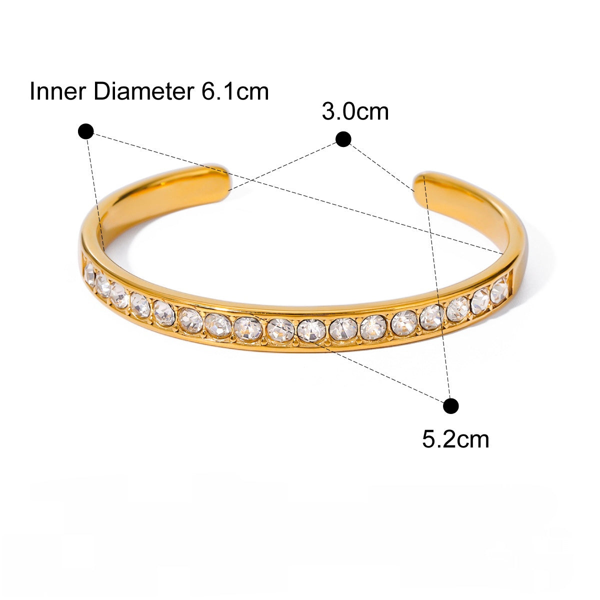 Diamante Cuff